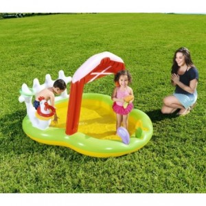 53065 Piscine gonflable play Center avec jouets  modèle granja 175x147x102cm