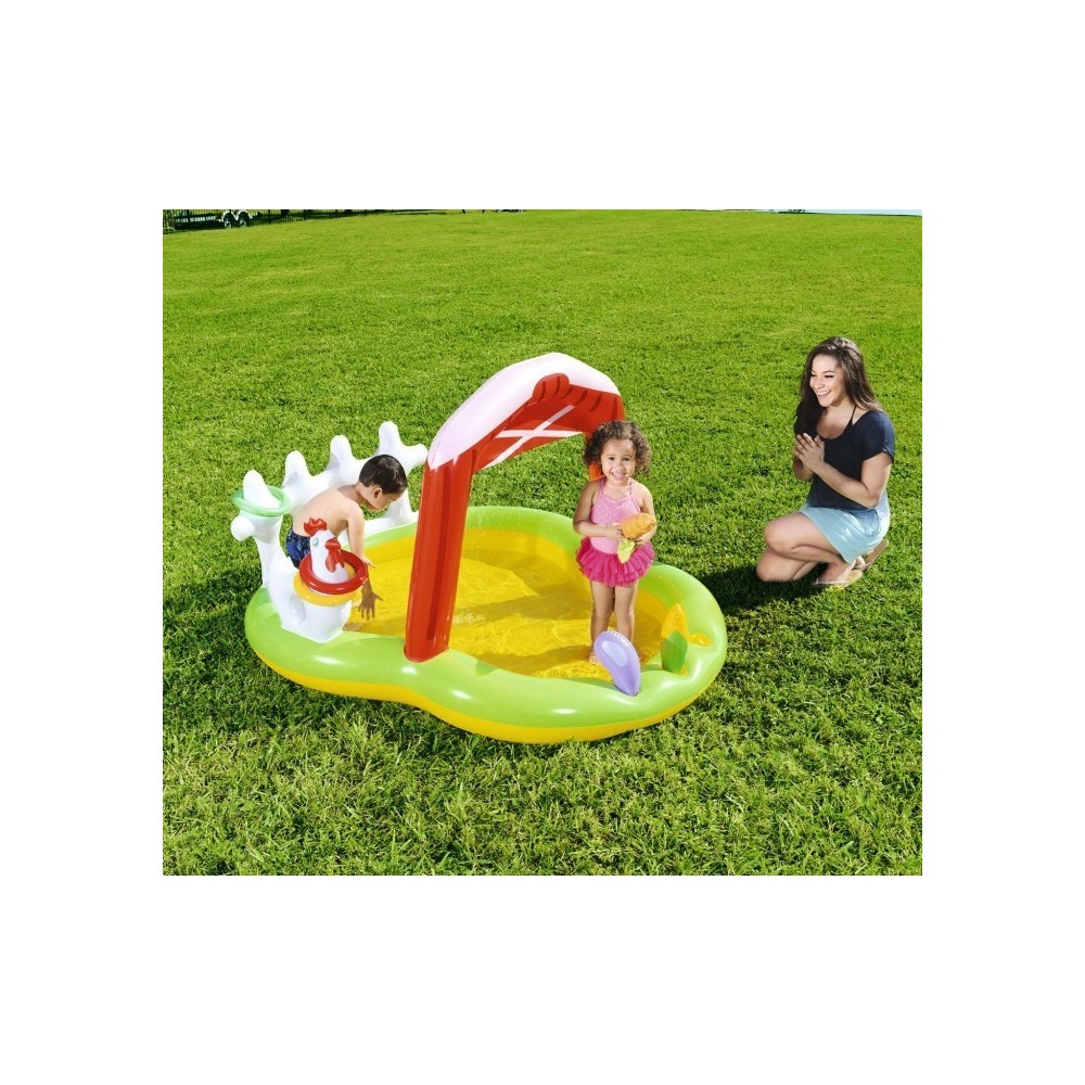 53065 Piscine gonflable play Center avec jouets  modèle granja 175x147x102cm