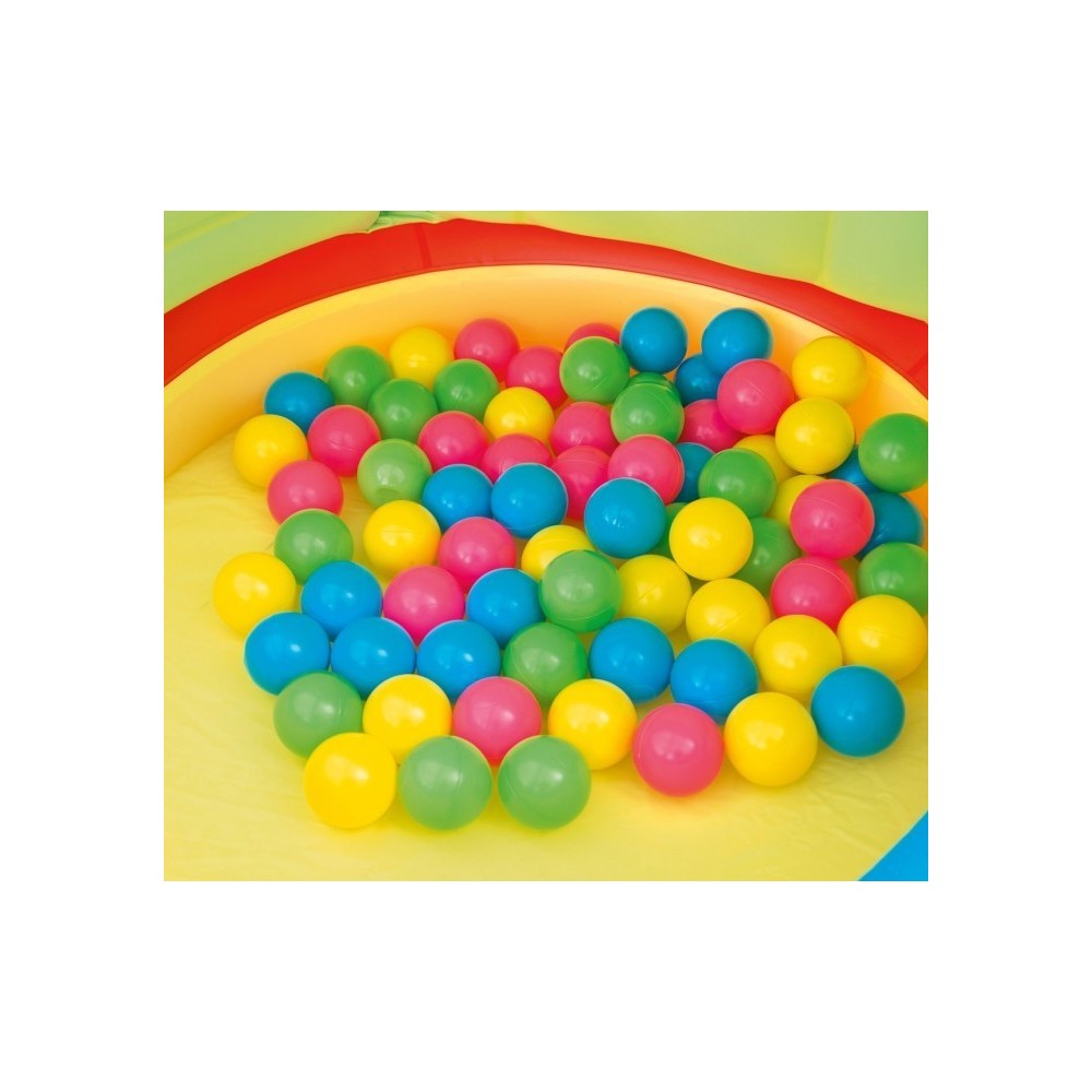 52217 Piscine à boules Play Center forme d'hélcopère, 50 boules 140x127x89cm