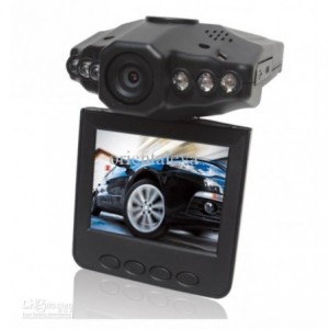 Caméra infrarouge voiture DVR tableau de bord moniteur avec 2,5 "USB 2.0 sd grab