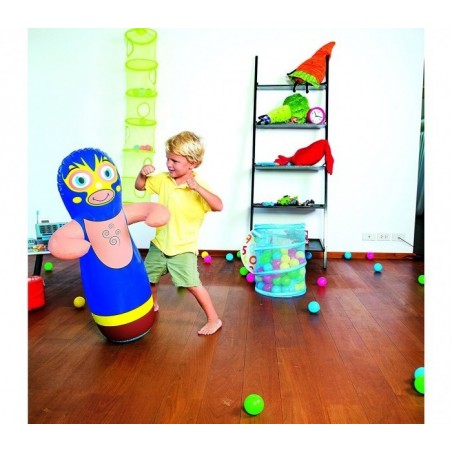 52193 Punching-ball lutteur lutte libre 91 cm Bestway se mantiene de pie