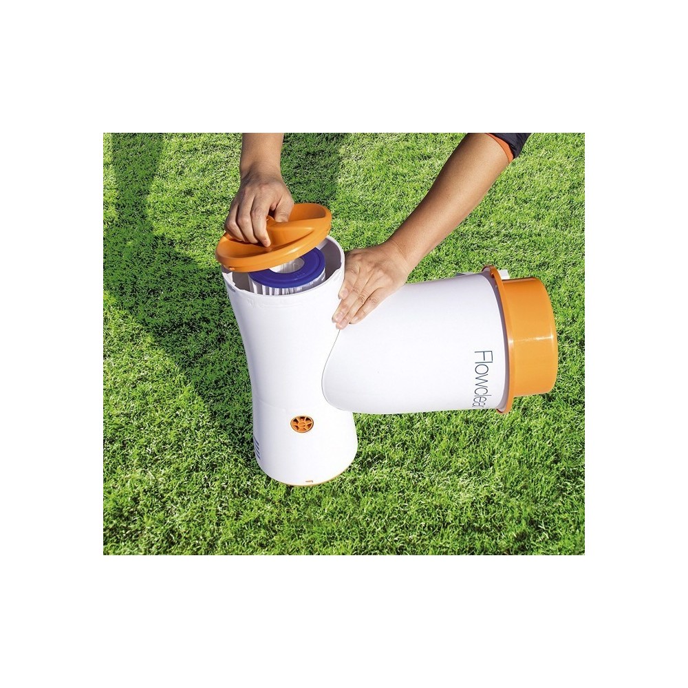 58469 Pompe filtrante Skimatic 3974 l / h avec filtre de cartouche Bestway