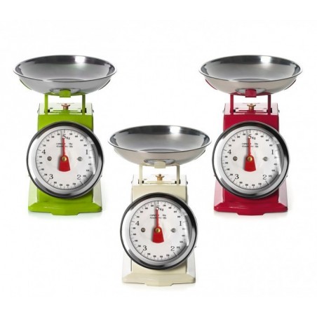 EN-81356 Bascula de cocina analógica hasta 5 kg bandeja y cuerpo de metal EN-81356 Bascula de cocina analógica hasta 5 kg bandeja y cuerpo de metal