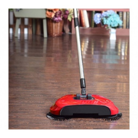 EN-221862 Balai avec 3 brosses rotatives, manuel, sans cable