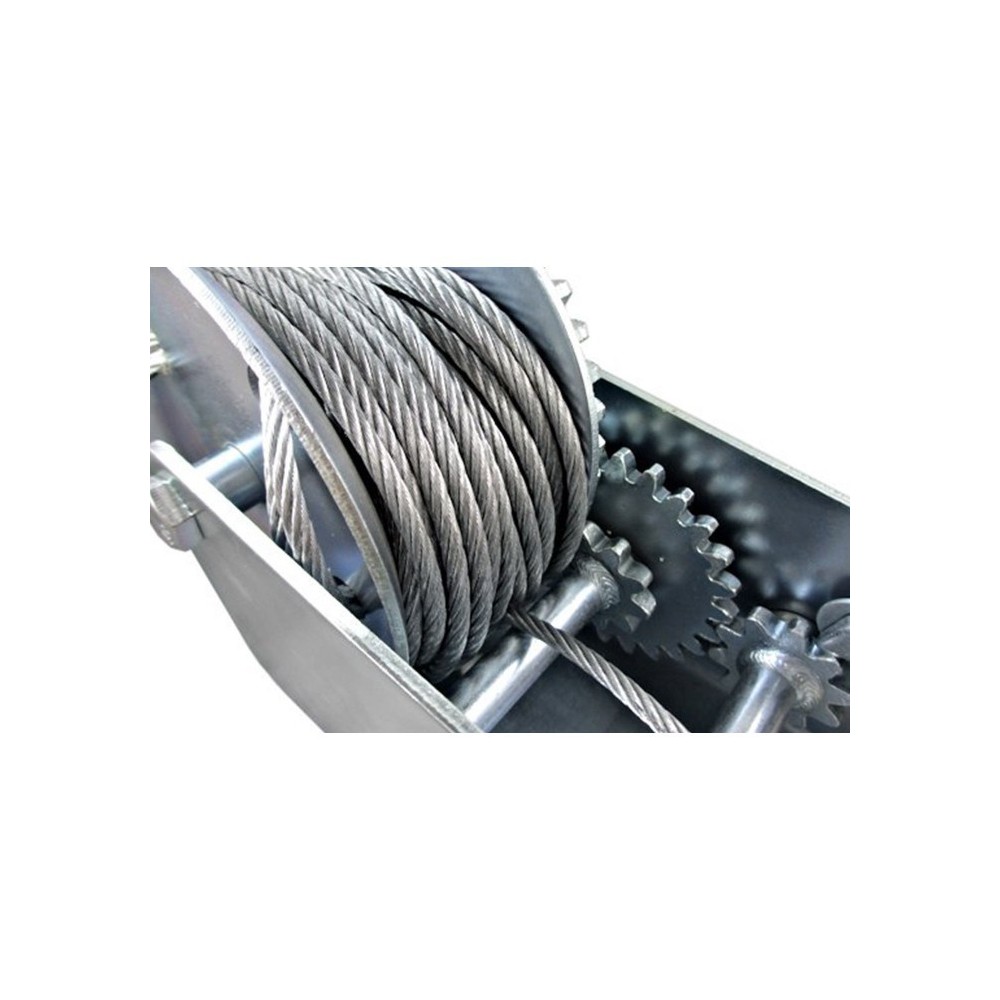 Palan manuel,  cable en acier de 3000 lb 10 mt