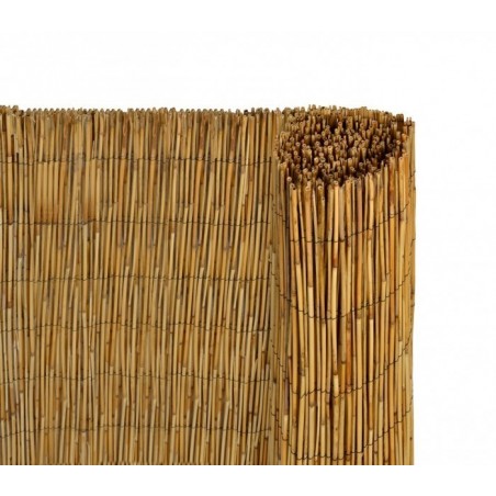049958 Clôture en bambou pour périmètre 200 x 500 cm