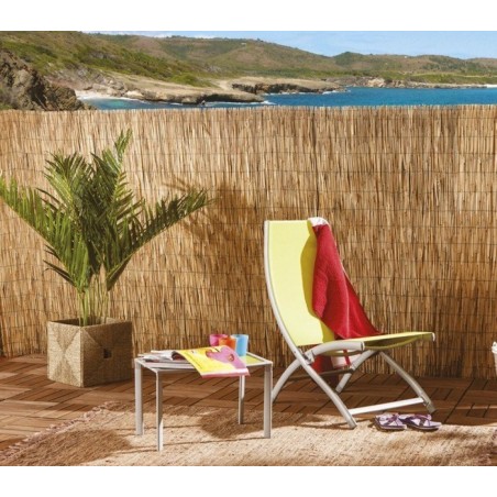 049958 Clôture en bambou pour périmètre 200 x 500 cm