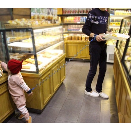 : WX-837 bracelet de sécurité pour enfant avec sangle anti-perte respirante