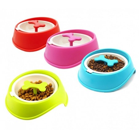 060360 Gamelle original pour chiens chats anti-asphyxie, meilleur digestion 15cm 060360 Gamelle original pour chiens chats anti-asphyxie, meilleur digestion 15cm