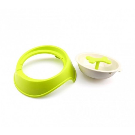 060360 Gamelle original pour chiens chats anti-asphyxie, meilleur digestion 15cm 060360 Gamelle original pour chiens chats anti-asphyxie, meilleur digestion 15cm