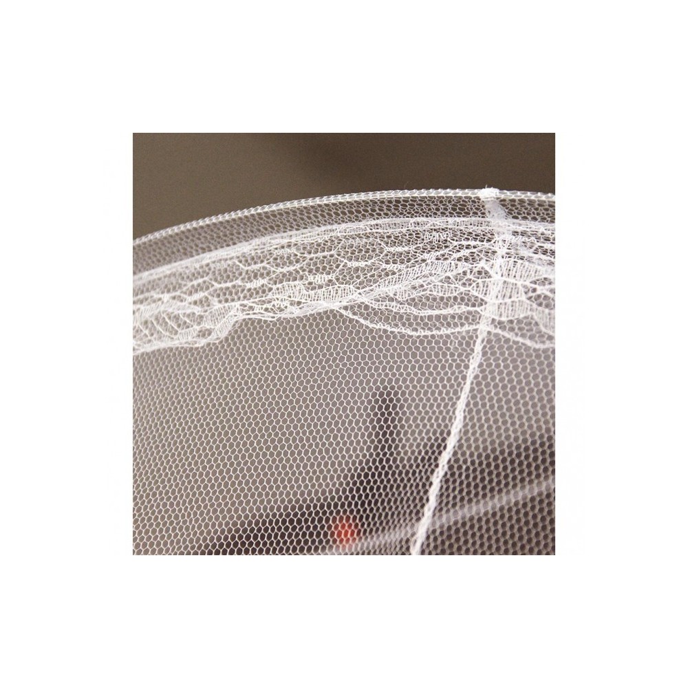 176740 Moustiquaire-rideaux pour lit 60 x 250 x 1200 cm EVEVERTOP