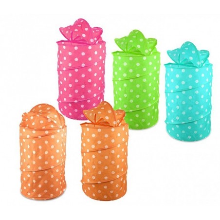 243039 Panier pliant pour jouets ou vêtements 40 x 80 cm en differente couleur