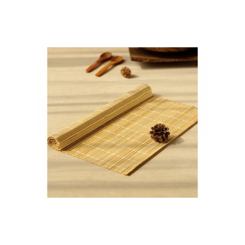 137697 Set de table en bambou décorative colorée pour table 30x40cm