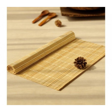 137697 Set de table en bambou décorative colorée pour table 30x40cm