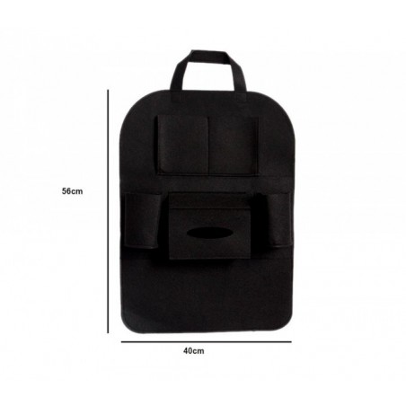 176640 Organisateur pour sièges auto multiples poches WOOL COOL HOT