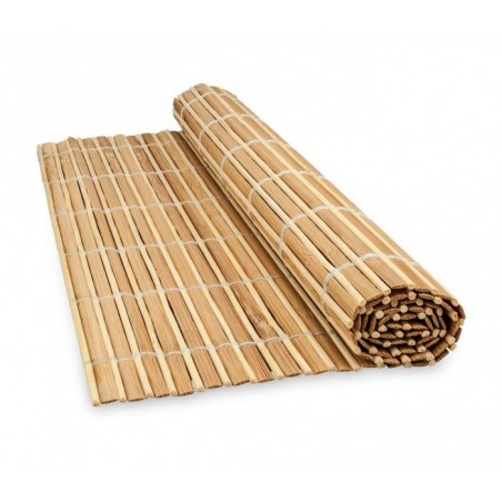  137697 Ensemble de 4 set de table en bambou de différentes couleurs 30x40cm