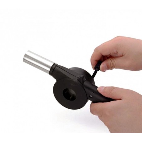 662423 ventilateur soufflet manuel ravive les braises des barbecues et cheminées