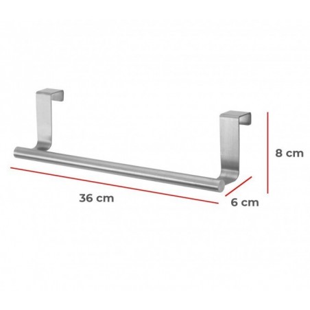 061008 Porte-serviettes en acier à suspendre WELKHOME