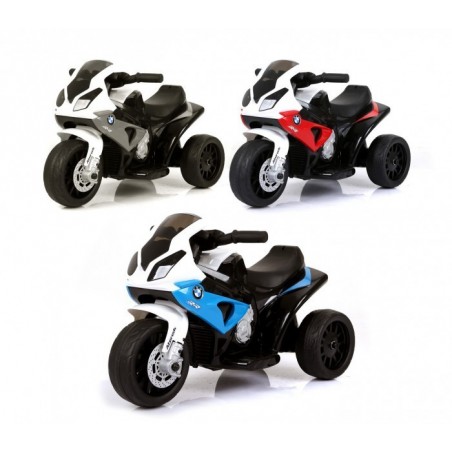  LT883 Moto électrique pour enfants BMW LED 6V MP3 de 3 à 8 ans