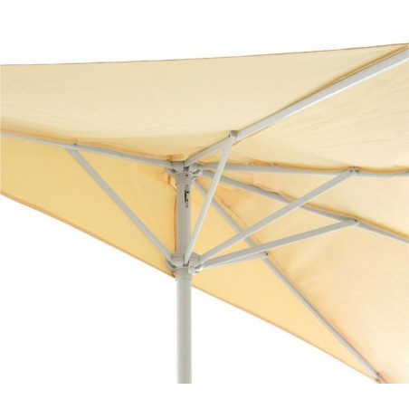 331774 Parasol de jardin semi-circulaire ONSHORE 160X100 cm
