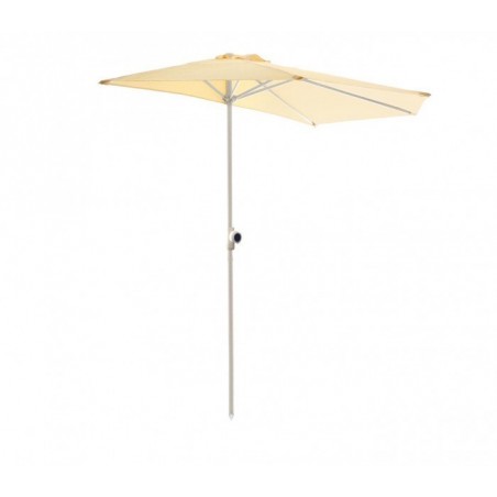 331774 Parasol de jardin semi-circulaire ONSHORE 160X100 cm