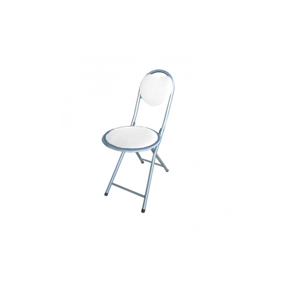 765030 Tabouret pliant CUORE DOLLY SILVERLINE en plusieur coloris  75 x 30 cm