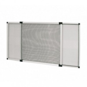  GES50AGSC STARKEN Moustiquaire 70x50 cm extensible jusqu'à 132cm