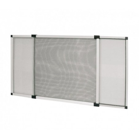 GES50AGSC STARKEN Moustiquaire 70x50 cm extensible jusqu'à 132cm  GES50AGSC STARKEN Moustiquaire 70x50 cm extensible jusqu'à 132cm