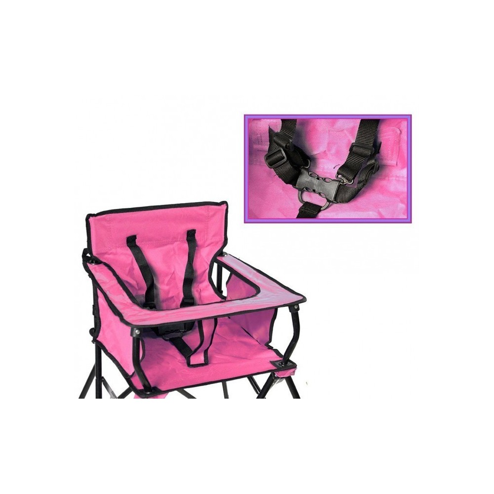 321546 Chaise de camping bébé ONSHORE avec sac de tran