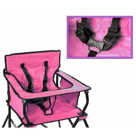 321546 Chaise de camping bébé ONSHORE avec sac de tran