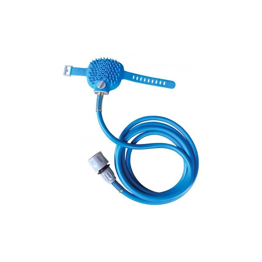 255470 Pet Scrub système de lavage pour chien avec éponge et pompe à eau