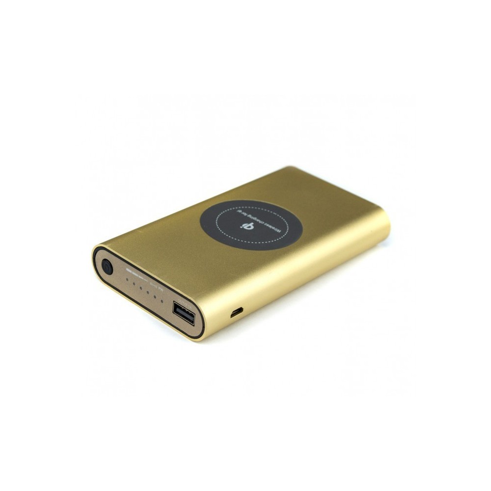 Chargeur de batterie portable Powerbank 10000 mAh et plaque QI charge inalambri