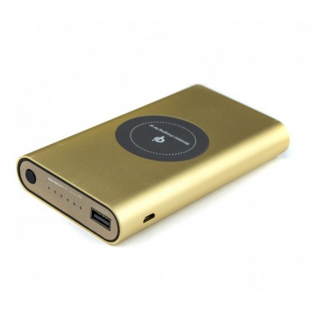 Chargeur de batterie portable Powerbank 10000 mAh et plaque QI charge inalambri  Chargeur de batterie portable Powerbank 10000 mAh et plaque QI charge inalambri