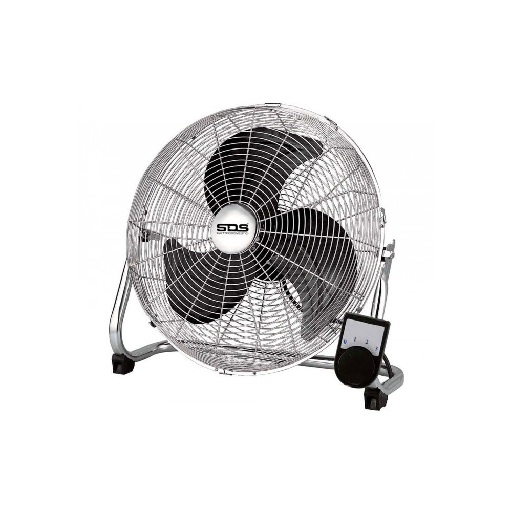 VIT-45CR Ventilateur industriel SDS haute capacité avec 3 vitesses 45cm Métal