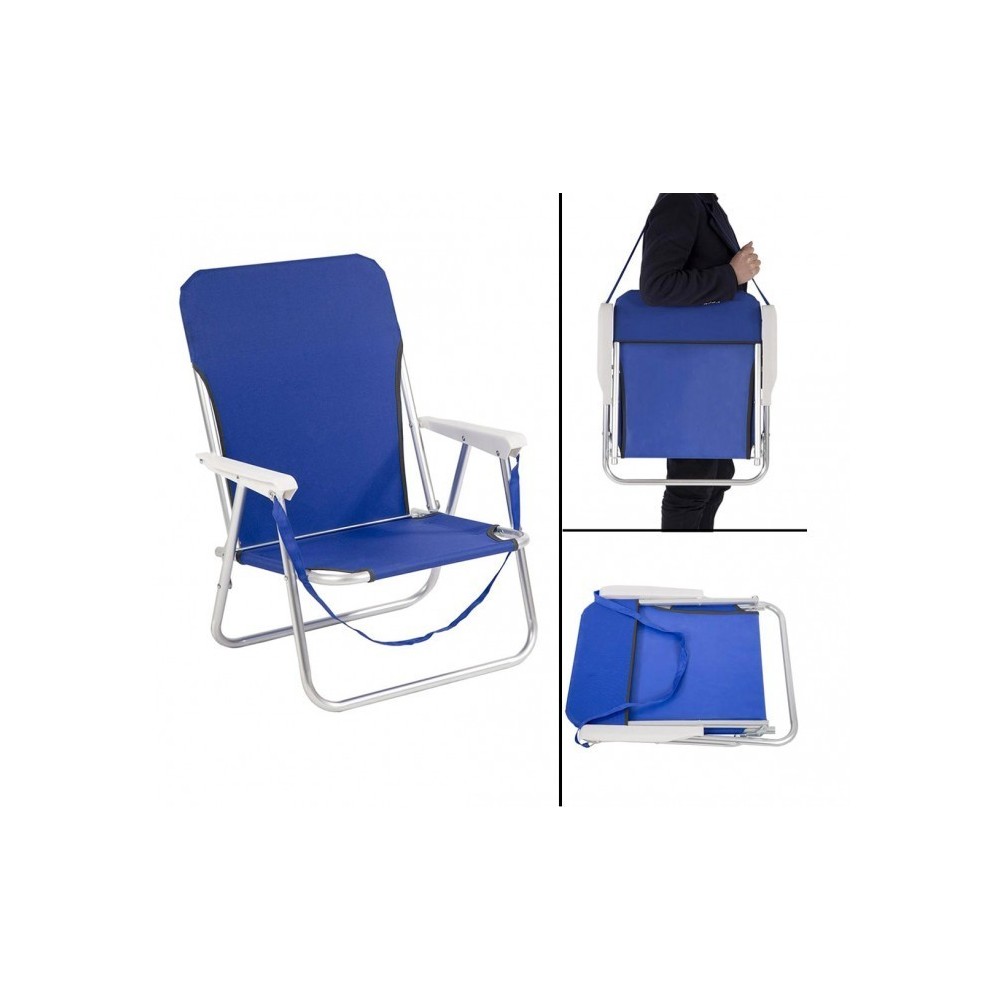 480510 JOY SUMMER chaise de plage pliante pour piscine,  jardin et camping
