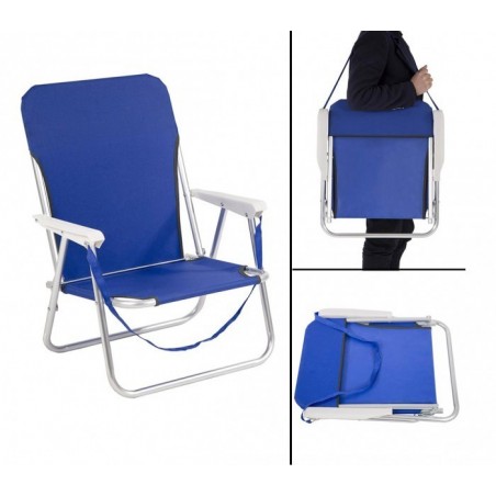480510 JOY SUMMER chaise de plage pliante pour piscine,  jardin et camping