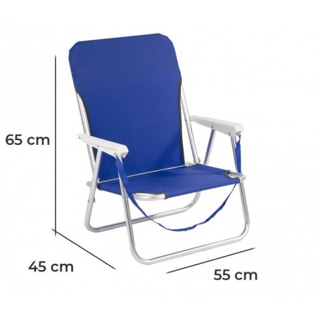 480510 JOY SUMMER chaise de plage pliante pour piscine,  jardin et camping