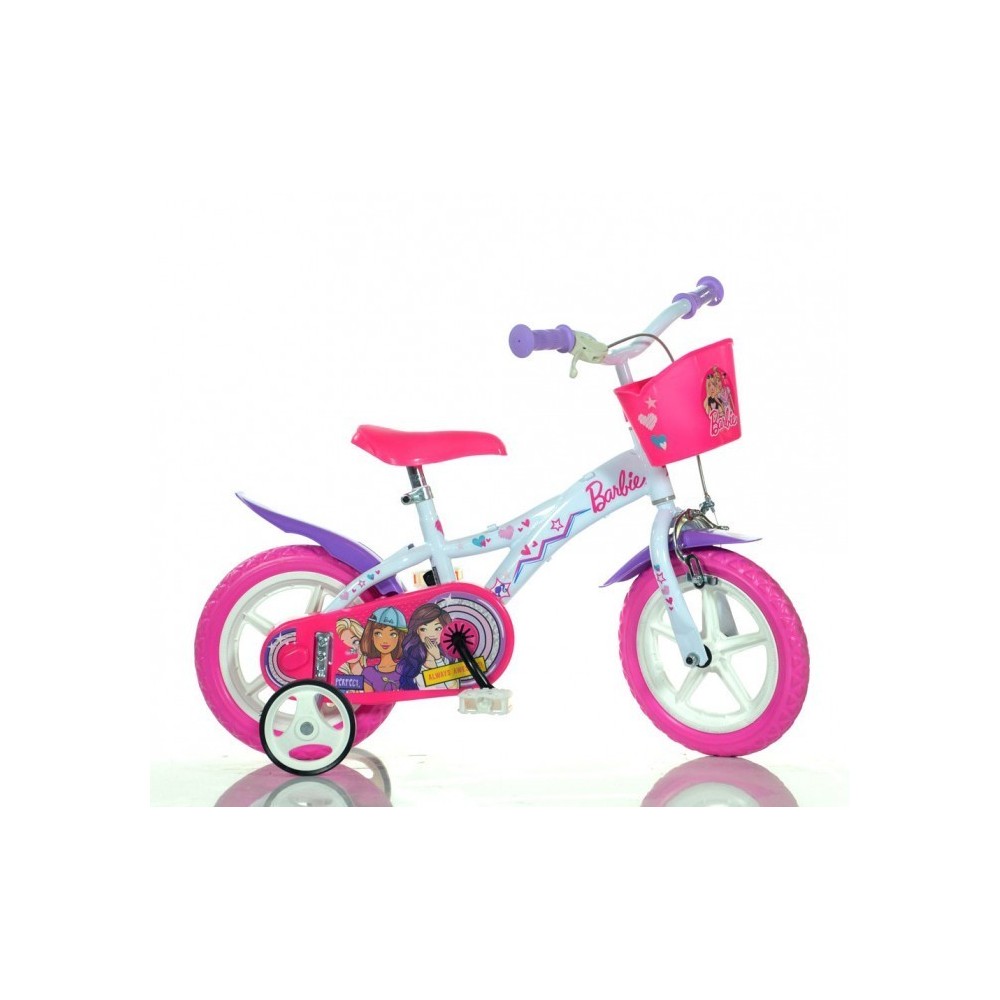 Vélo pour filles DINO BIKES 612 GL-BA taille 12 BARBIE 3 à 5 ans