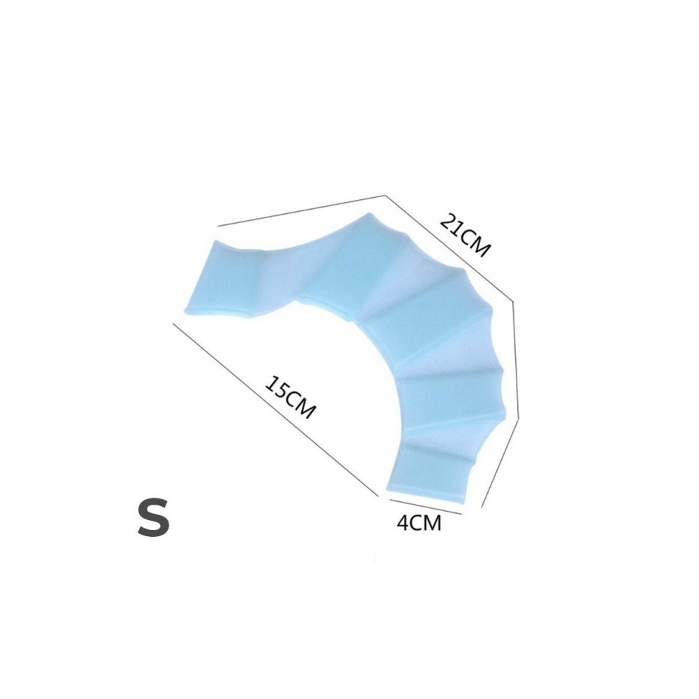 Paire de gants en silicone en forme de palmes pour nageur SNORKEL