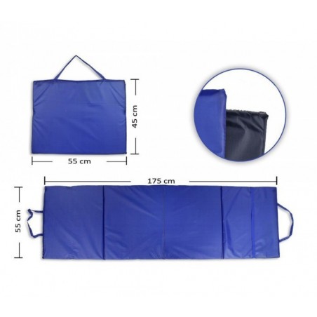 320112  MATELAS CONFORT ONSHORE POLYVALENT REMBOURRÉ PLAGE  OU CAMPING 175X55