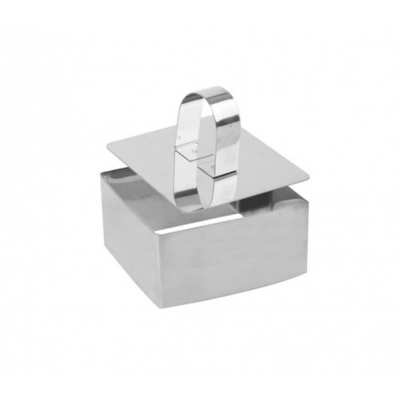 594809 SET 2 MOULES A PÂTES CARRÉS POUR LES PREMIERS PLATS ET DESSERTS 8X8X4 CM 594809 SET 2 MOULES A PÂTES CARRÉS POUR LES PREMIERS PLATS ET DESSERTS 8X8X4 CM