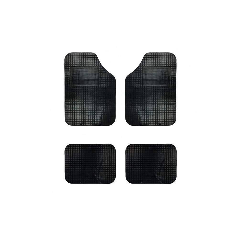 749137 SET DE TAPIS 4 AUTOSPRINT CAOUTCHOUC ANTI-DÉRAPANT UNIVERSEL
