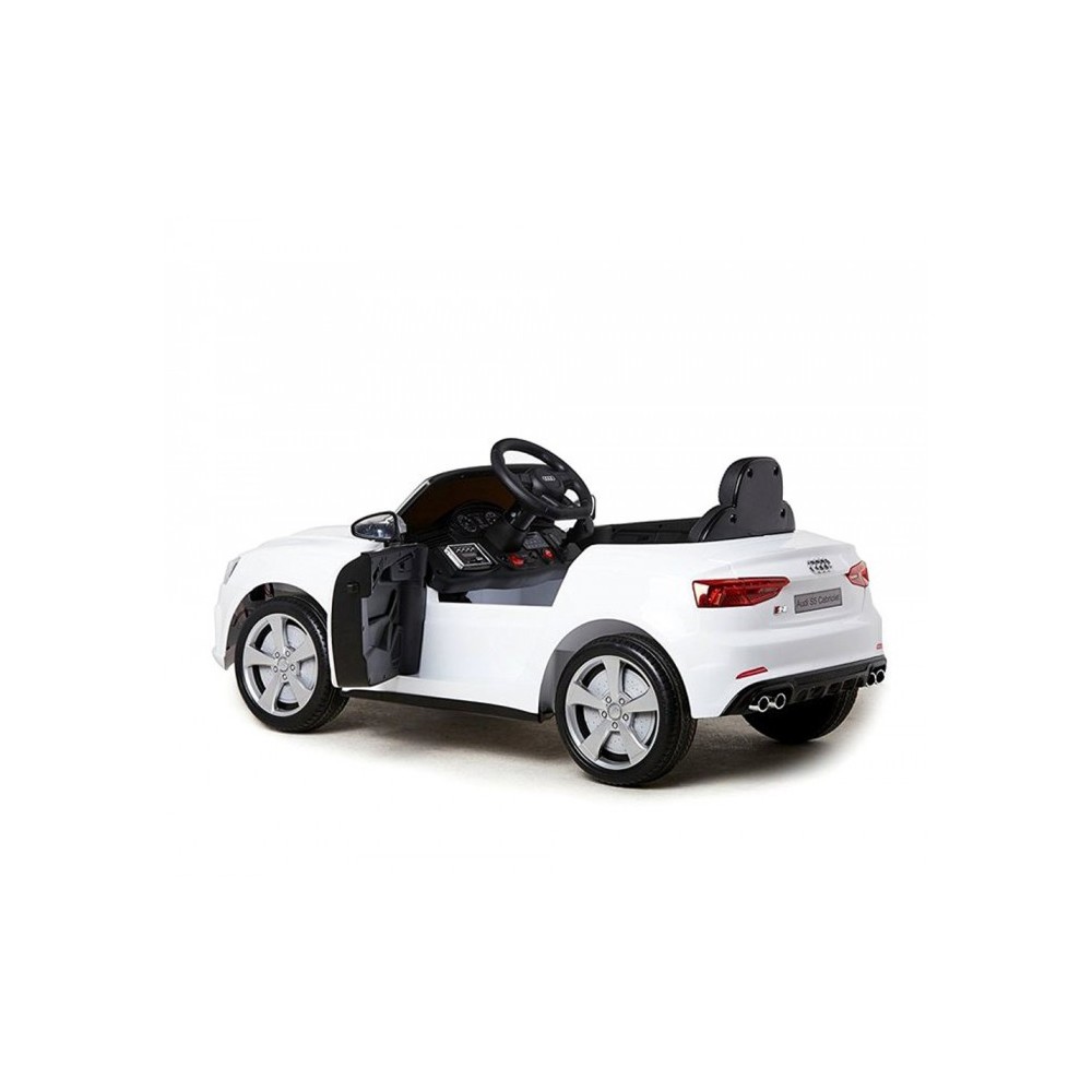 B81700 VOITURE ÉLECTRIQUE POUR ENFANTS AUDI S5 TELEGUIDEE 12V CABRIOLET