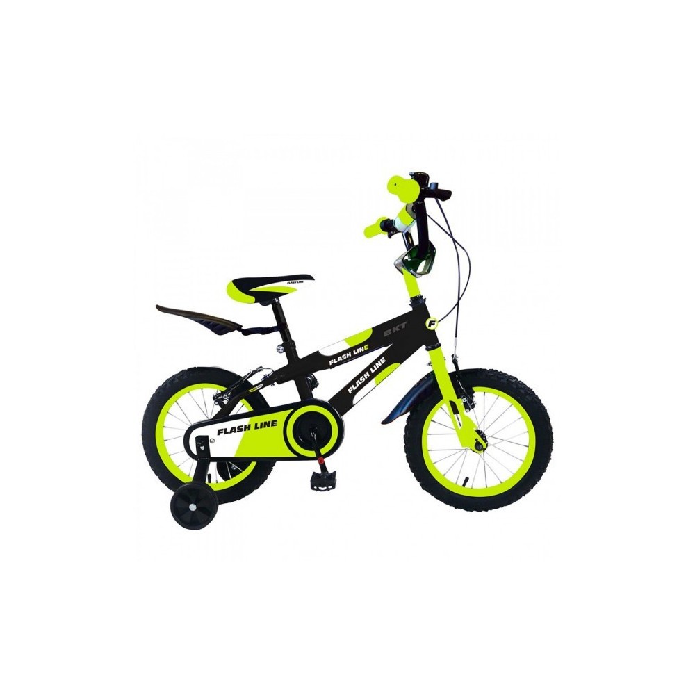  vélo enfant FLASH LINE taille 14 FLA14 pour les enfants de 3 à 6 ans
