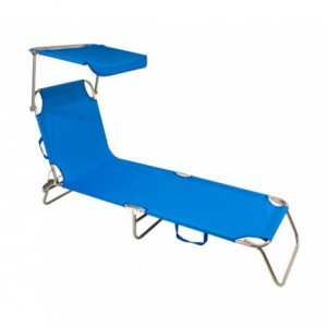 441023 Transat pliant avec parasol JoySummer réglable en 3 positions 2