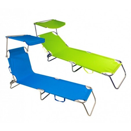 441023 Transat pliant avec parasol JoySummer réglable en 3 positions 441023 Transat pliant avec parasol JoySummer réglable en 3 positions