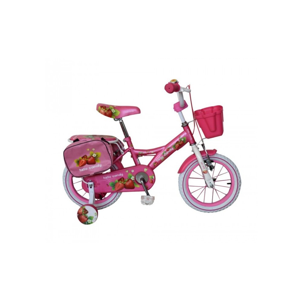  Vélo RS1211 pour filles Cadre PRINCESS taille 12 en acier âge 2 - 5 ans