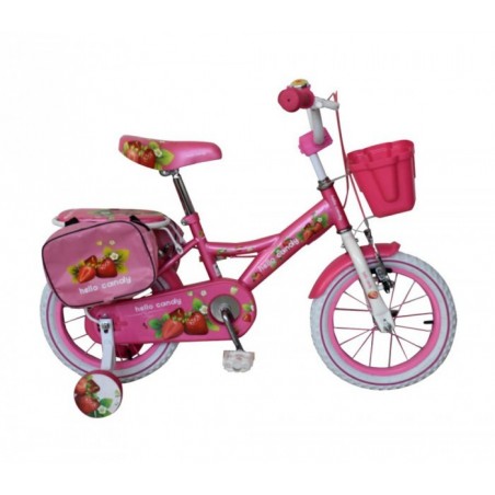  Vélo RS1211 pour filles Cadre PRINCESS taille 12 en acier âge 2 - 5 ans