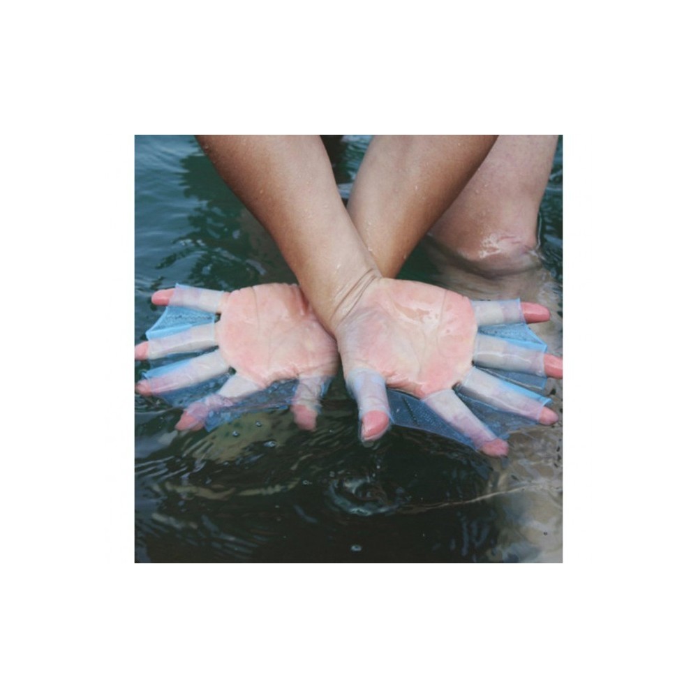  Lot de 2 paires de gants en silicone en forme de nageoire pour nageurs SNORKEL