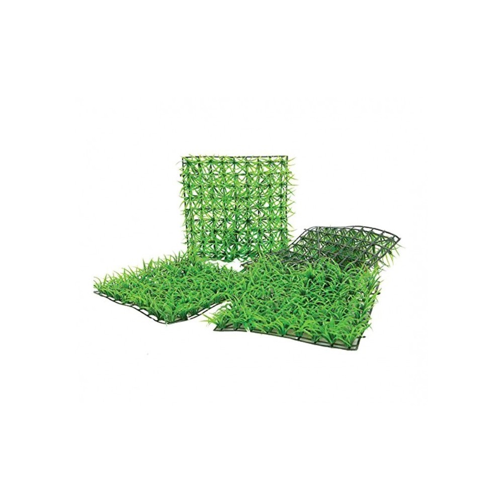  036392 Parcelle de gazon synthétique réaliste pour jardin 25x25 cm